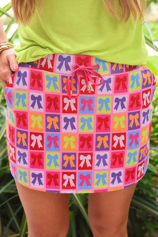 PREORDER- Bow Bonanza Skort