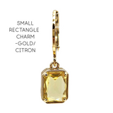 Interchangeable Glass Charm Party - Necklace & Earrings