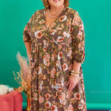 Dream Chaser Dress - Brown - LAST ONES FINAL SALE