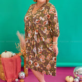 Dream Chaser Dress - Brown - LAST ONES FINAL SALE
