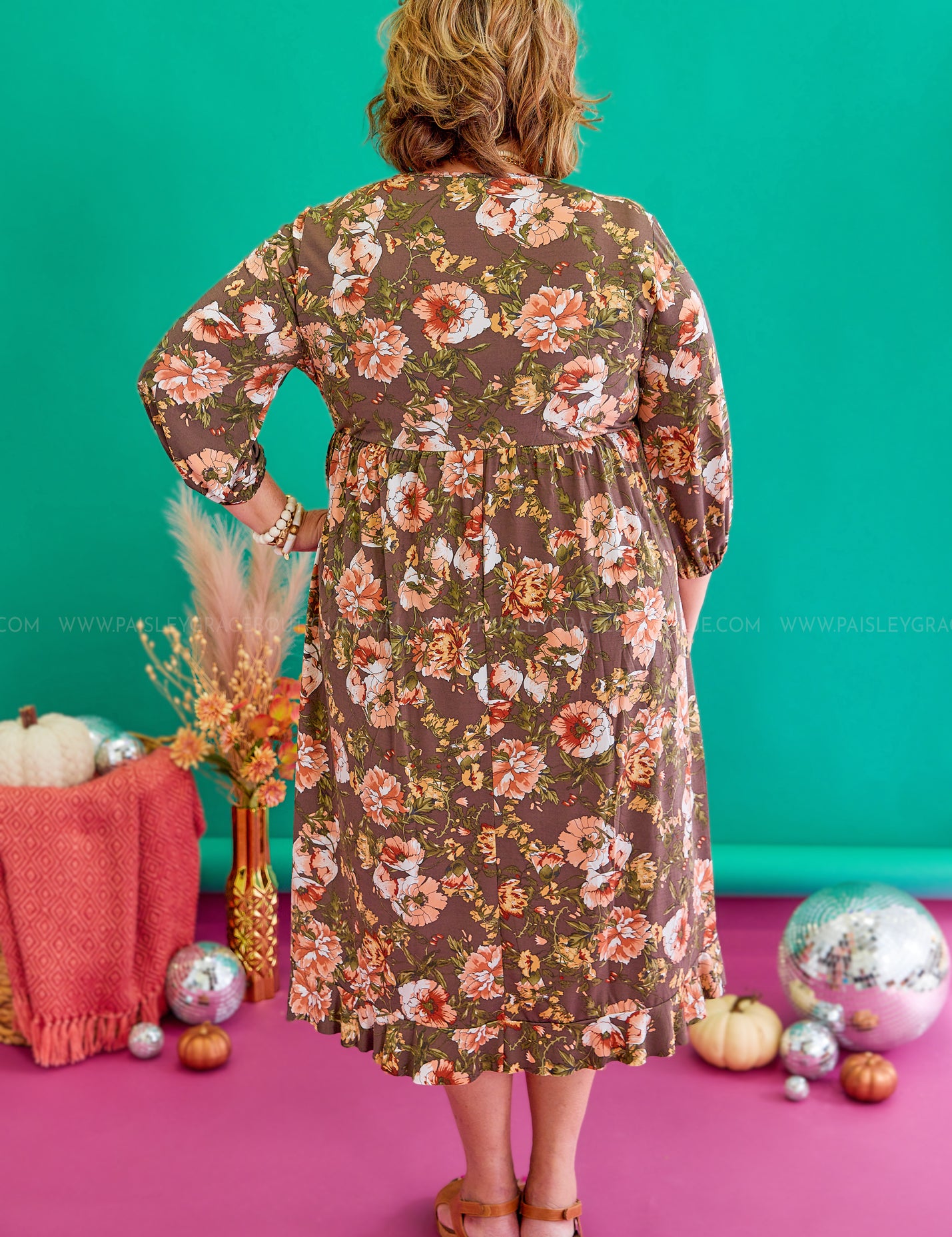 Dream Chaser Dress - Brown - LAST ONES FINAL SALE