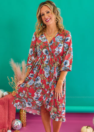 Dream Chaser Dress - Rust* FINAL SALE *