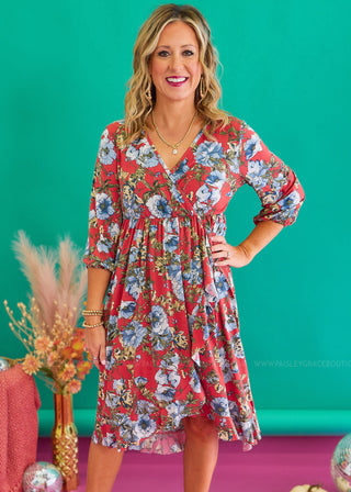 Dream Chaser Dress - Rust* FINAL SALE *