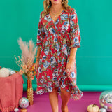 Dream Chaser Dress - Rust - LAST ONES FINAL SALE