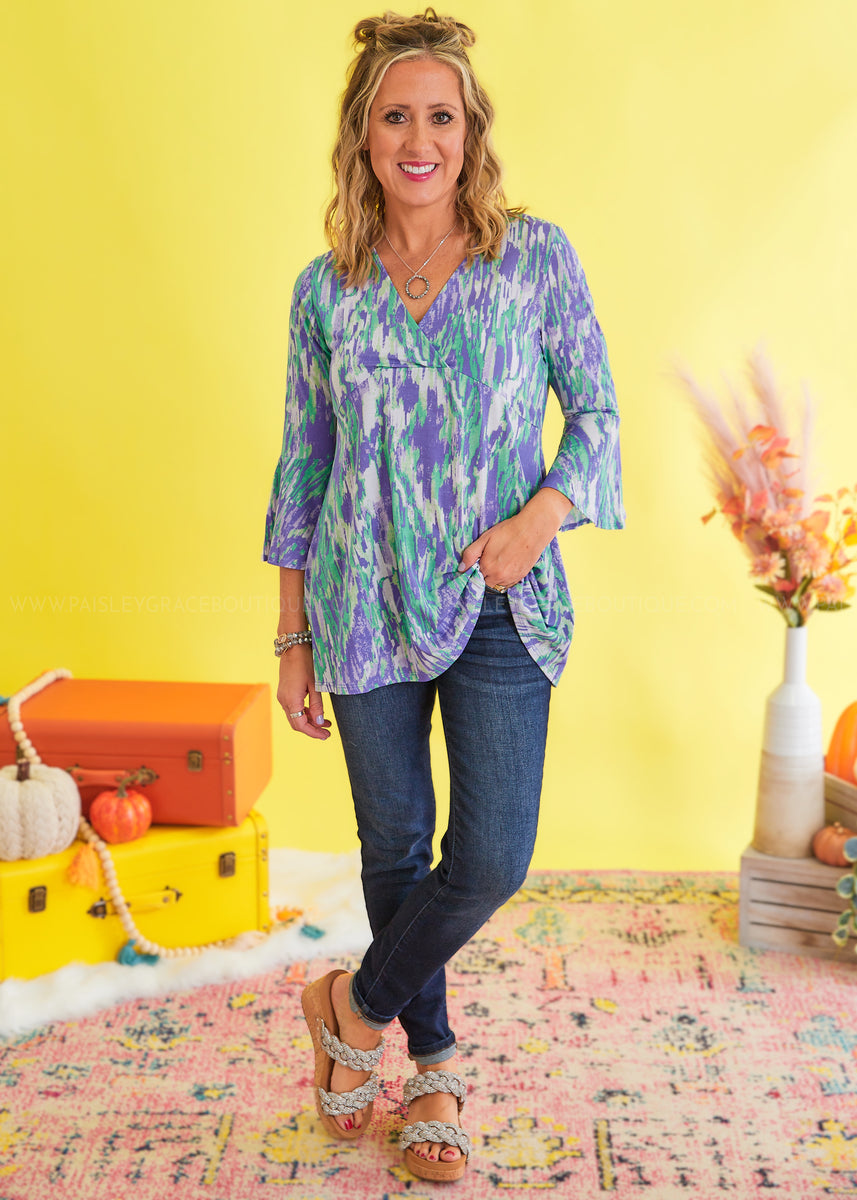 Your Flawless Moment Top FINAL SALE Paisley Grace Boutique