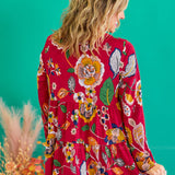 Watch Me Now Top - Burgundy* FINAL SALE *