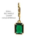 Interchangeable Glass Charm Party - Necklace & Earrings