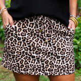 PREORDER - Safari Chic Leopard Skort