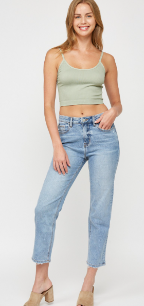 Woke Up Feeling Fine Straight Leg Jeans