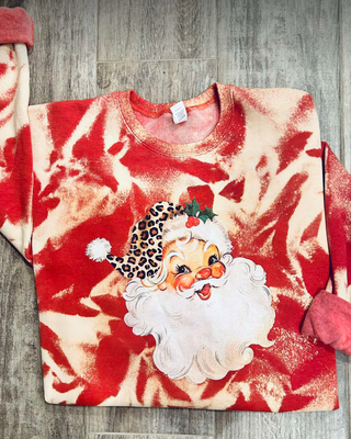 Santa Swirl Sweatshirt