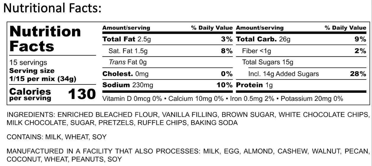 Kitchen Sink Cookie Mix - PREORDER