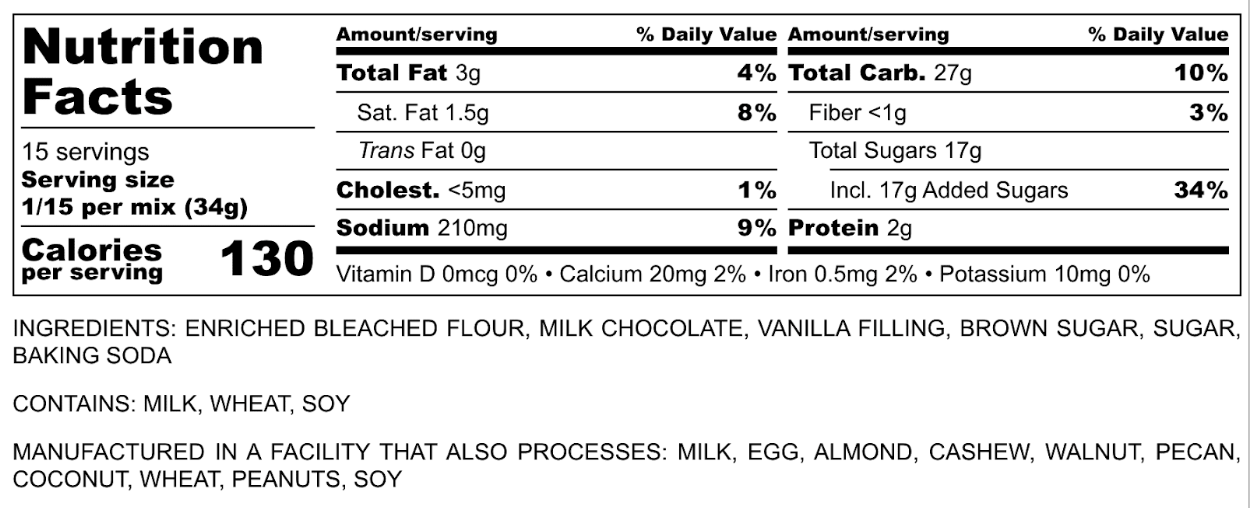 Chocolate Chip Cookie Mix - PREORDER