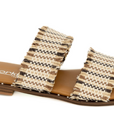 Afrayed Of What Tan Sandal by Corkys - FINAL SALE