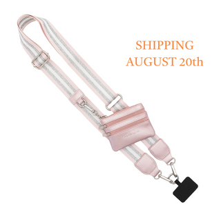 Clip & Go Strap with Pouch - Stripe Collection - PREORDER