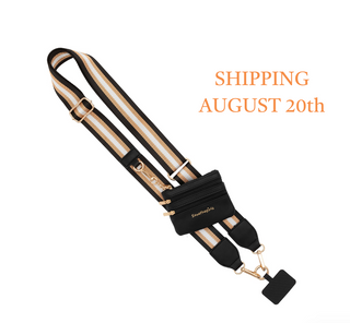 Clip & Go Strap with Pouch - Stripe Collection - PREORDER