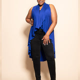 Long Convertible Shawl - COBALT* LAST ONES FINAL SALE *