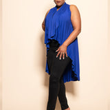 Long Convertible Shawl - COBALT* LAST ONES FINAL SALE *