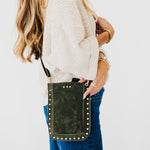 Shelby Suede Phone Bag-Crossbody Bag-Pretty Simple
