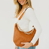 Sienna Slouchy Woven Shoulder Bag - TOP SELLER-Shoulder Bag-Pretty Simple