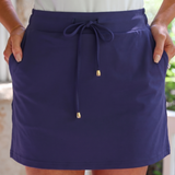 PREORDER- Solid Navy Skort