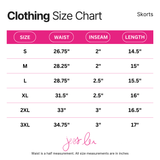 Chocolate Gingham Skort - PREORDER