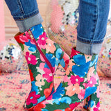 Wynne Booties by Corkys - Flowers* FINAL SALE * - ALL STAR SALE