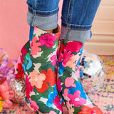 Wynne Booties by Corkys - Flowers* FINAL SALE * - ALL STAR SALE