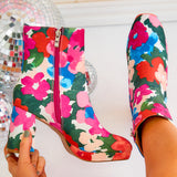 Wynne Booties by Corkys - Flowers* FINAL SALE * - ALL STAR SALE