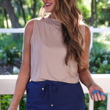 PREORDER - Solid Navy Skort