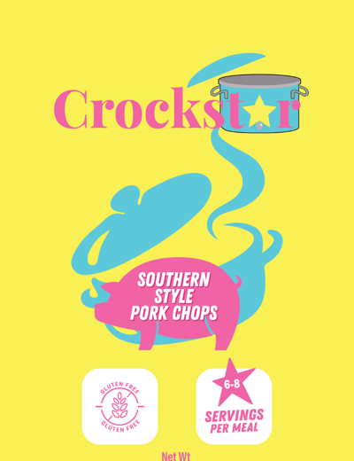 PREORDER -  Crockstar - Southern Style Porkchops