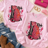 Electric Leopard Boujee Tee - 2 Styles