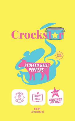 PREORDER -  Crockstar - Stuffed Bell Peppers