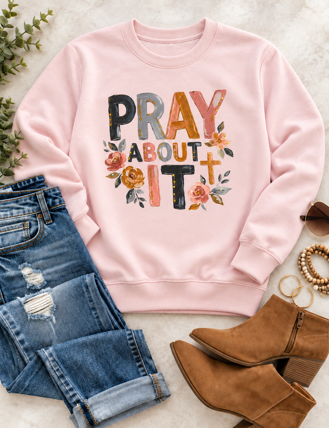 Pretty Little Prayers Boujee Tee - 2 Styles
