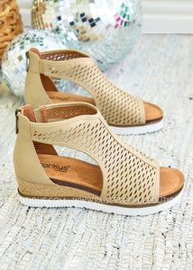 Sugar Momma Wedges by Corkys - Gold