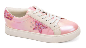 Supernova Sneakers by Corkys - Pearlized Pink - ALL SALES FINAL