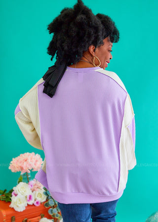 Say It Ain't So Top - Lilac* FINAL SALE *