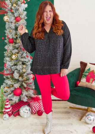 Front Row Tickets Top - Black* FINAL SALE *