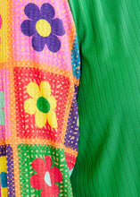 Load image into Gallery viewer, Retro Revival Top - Green - FINAL SALE
