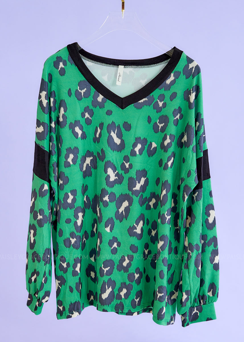 Wild Forever Top FINAL SALE Paisley Grace Boutique