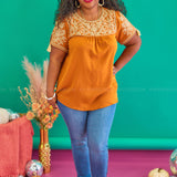 Head To Town Top - Marigold - LAST ONES FINAL SALE