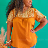Head To Town Top - Marigold - LAST ONES FINAL SALE