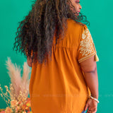 Head To Town Top - Marigold - LAST ONES FINAL SALE