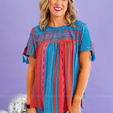Boho Blossoms Top - LAST ONES FINAL SALE