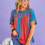Boho Blossoms Top - LAST ONES FINAL SALE