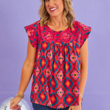 Floral Delight Top - LAST ONES FINAL SALE