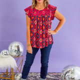Floral Delight Top - LAST ONES FINAL SALE