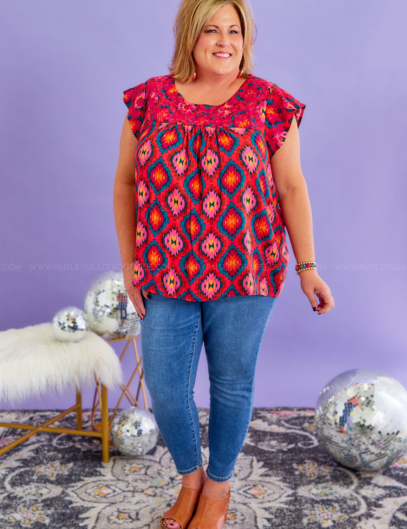 Floral Delight Top - LAST ONES FINAL SALE