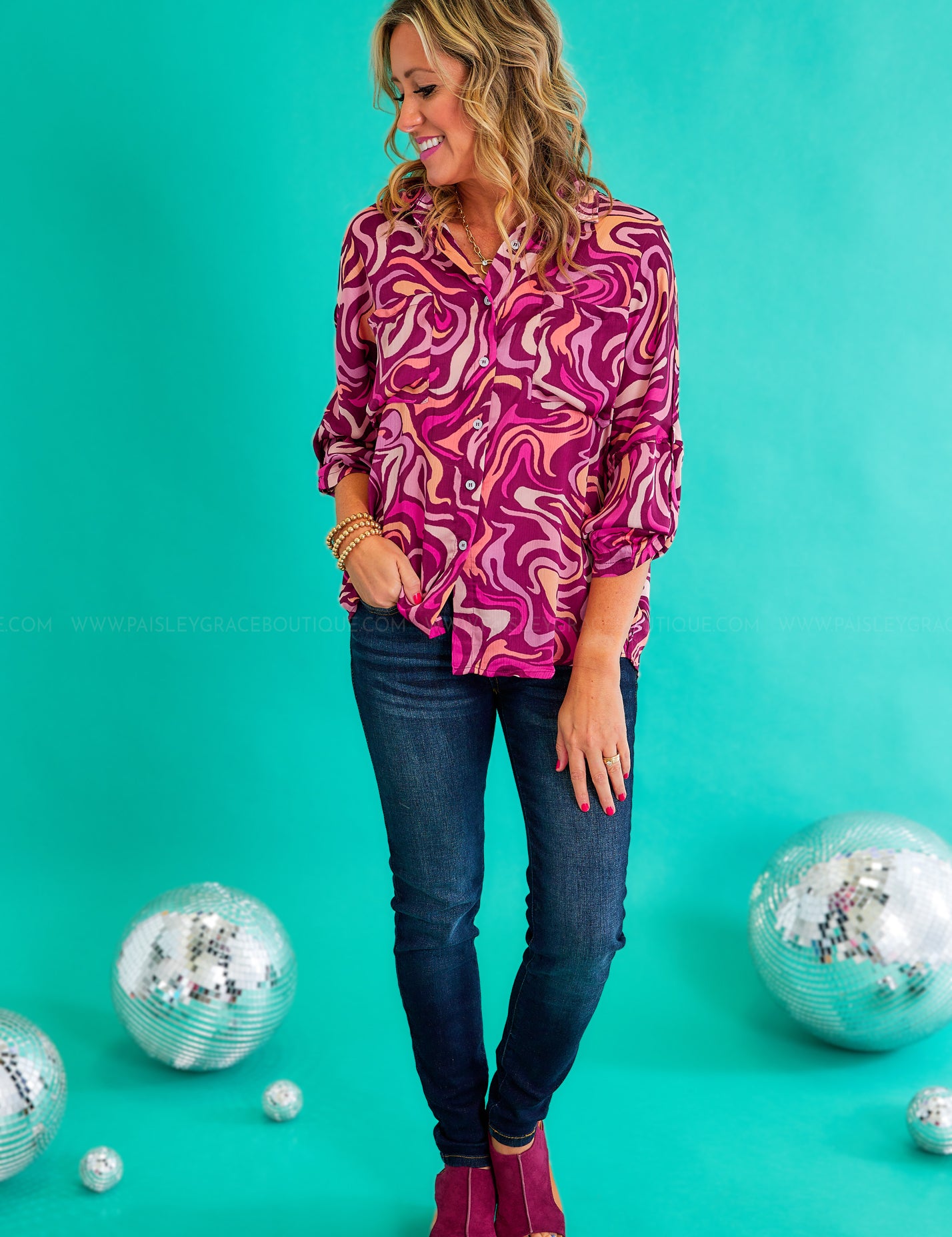 Groovy Serenade Top - LAST ONES FINAL SALE