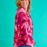 All About Pink Top* LAST ONES FINAL SALE *