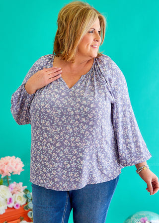 Lighthearted Lillies Top - FINAL SALE